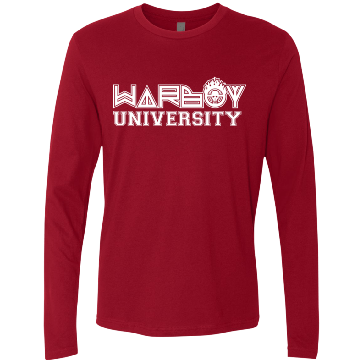 Warboy University Men's Premium Long Sleeve