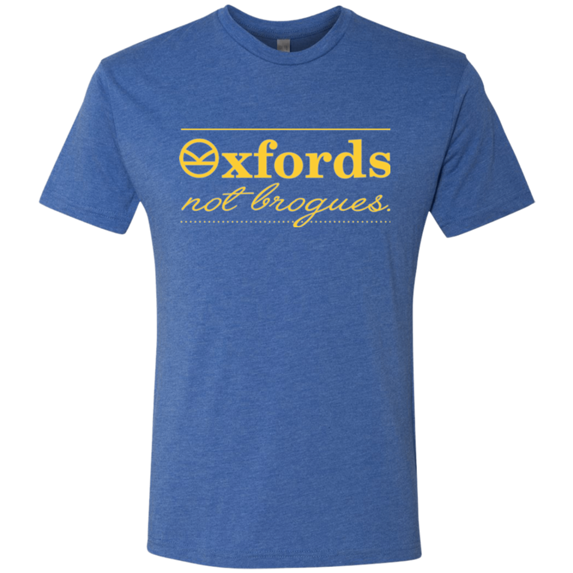 Oxfords Not Brogues Men's Triblend T-Shirt