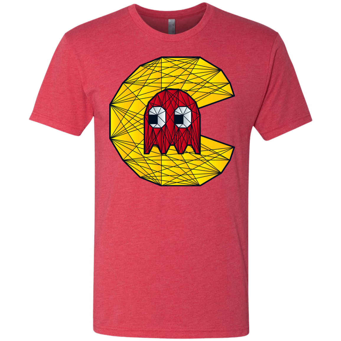 Poly Pac Man Men's Triblend T-Shirt