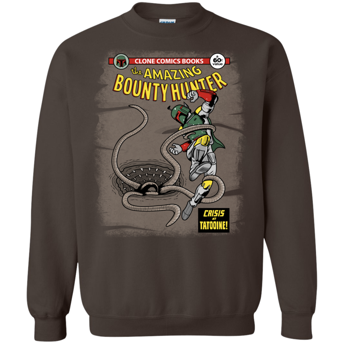 The Amazing Bounty Hunter Crewneck Sweatshirt