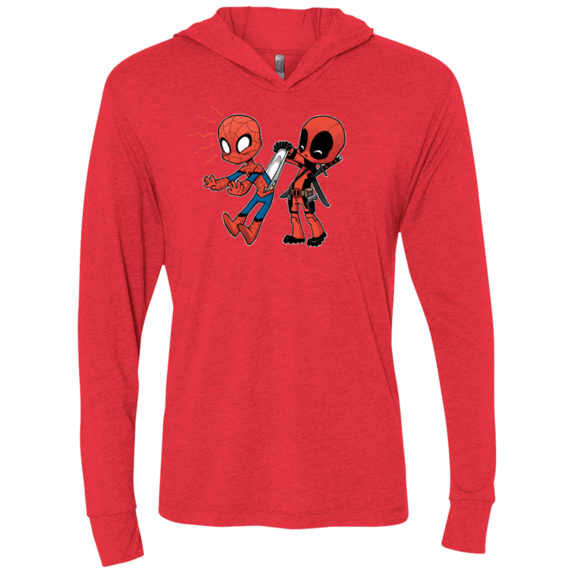 Underoos Triblend Long Sleeve Hoodie Tee