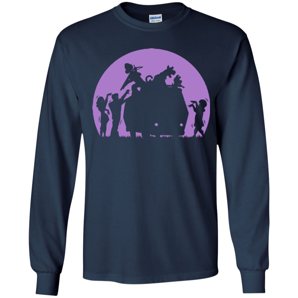 Zoinks They're Zombies Youth Long Sleeve T-Shirt