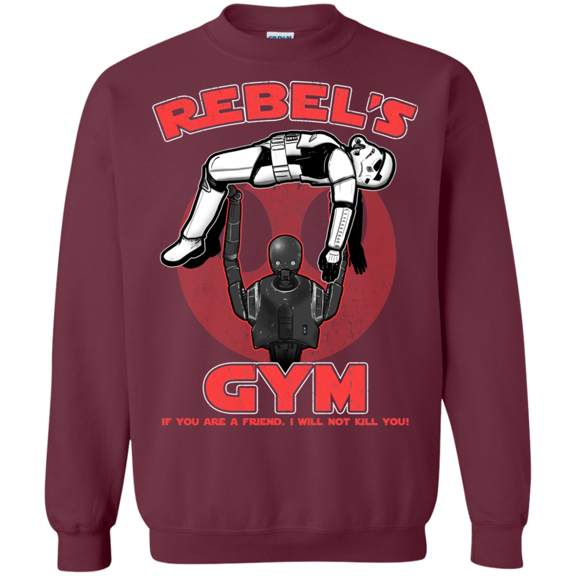 Rebel's Gym Crewneck Sweatshirt