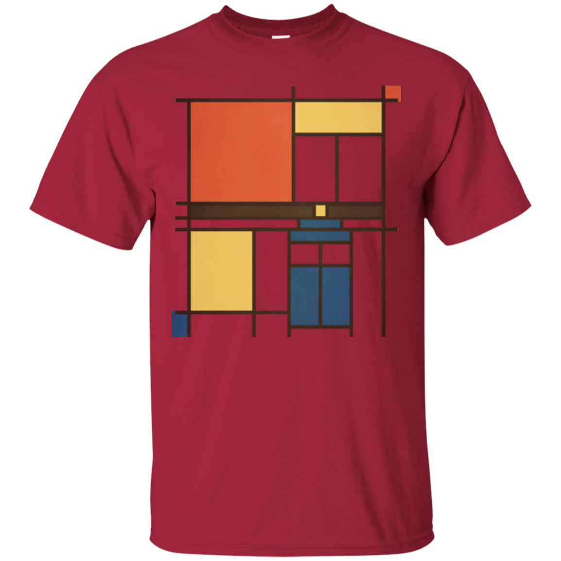 Mondrian Who T-Shirt