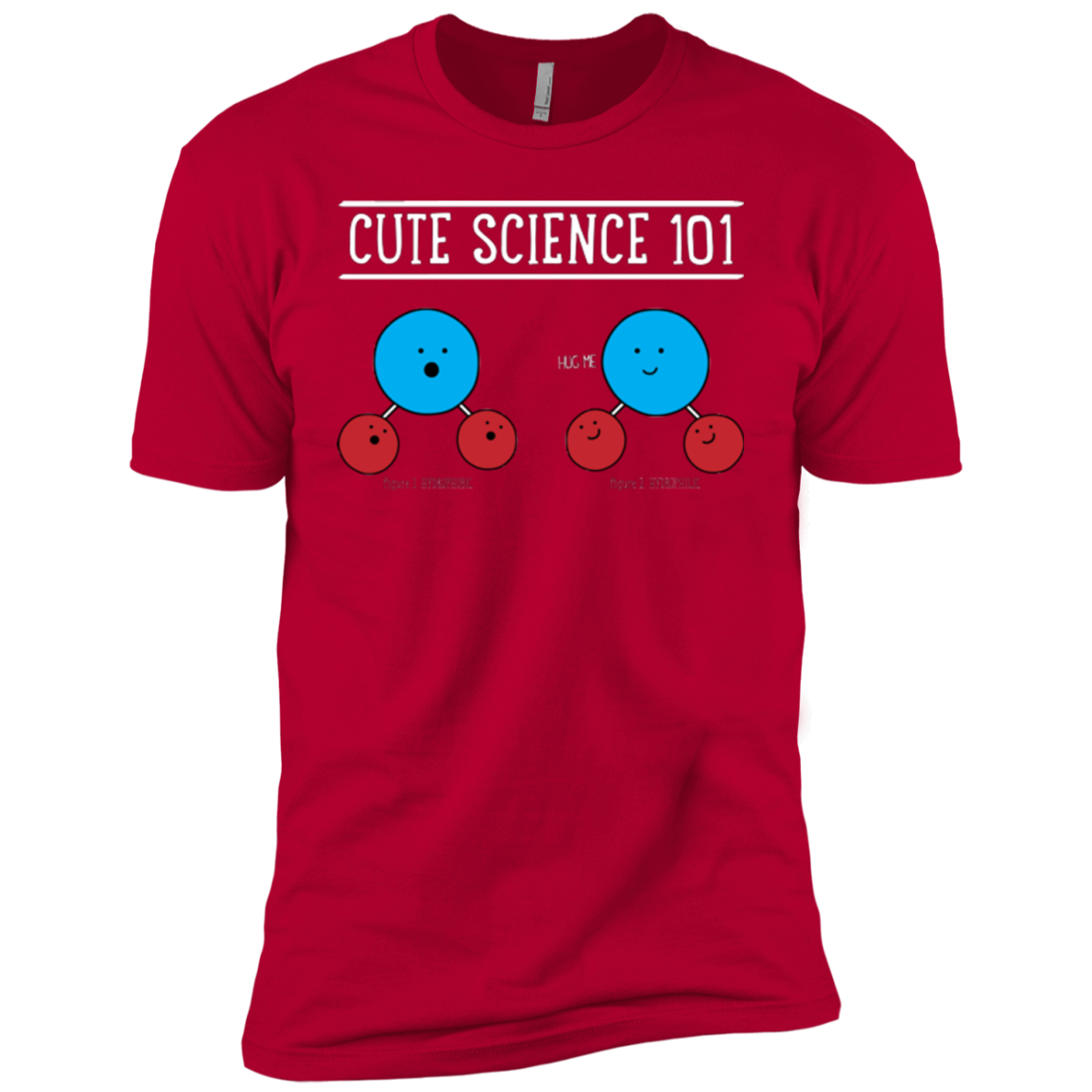 Cute Science - Hydrophobic & Hydrophillic Boys Premium T-Shirt
