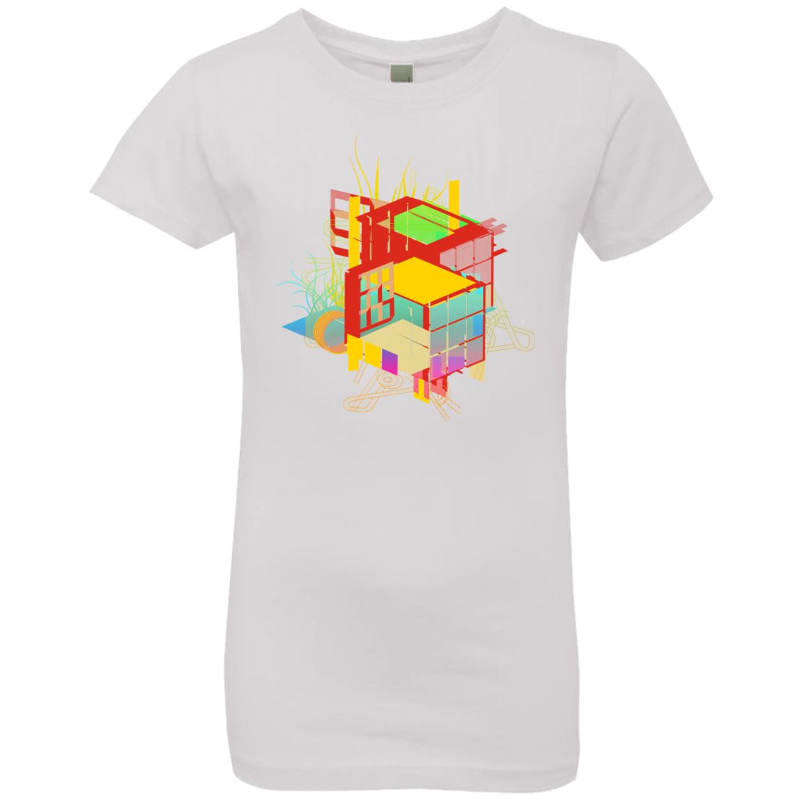Rubik's Building Girls Premium T-Shirt