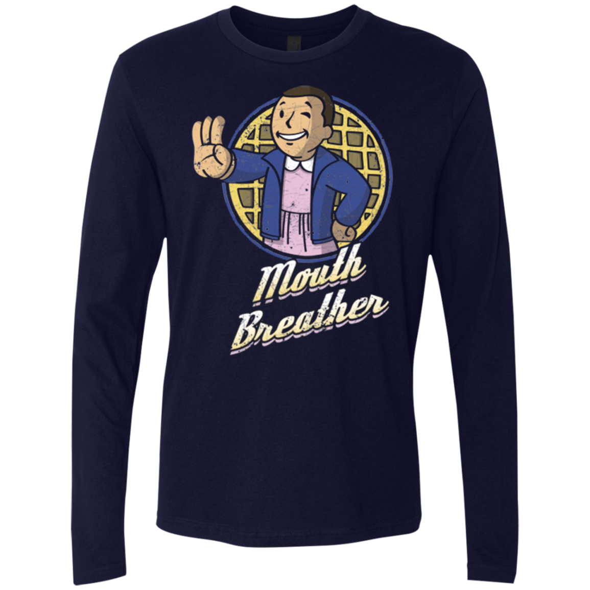 Mouth Breather Men's Premium Long Sleeve
