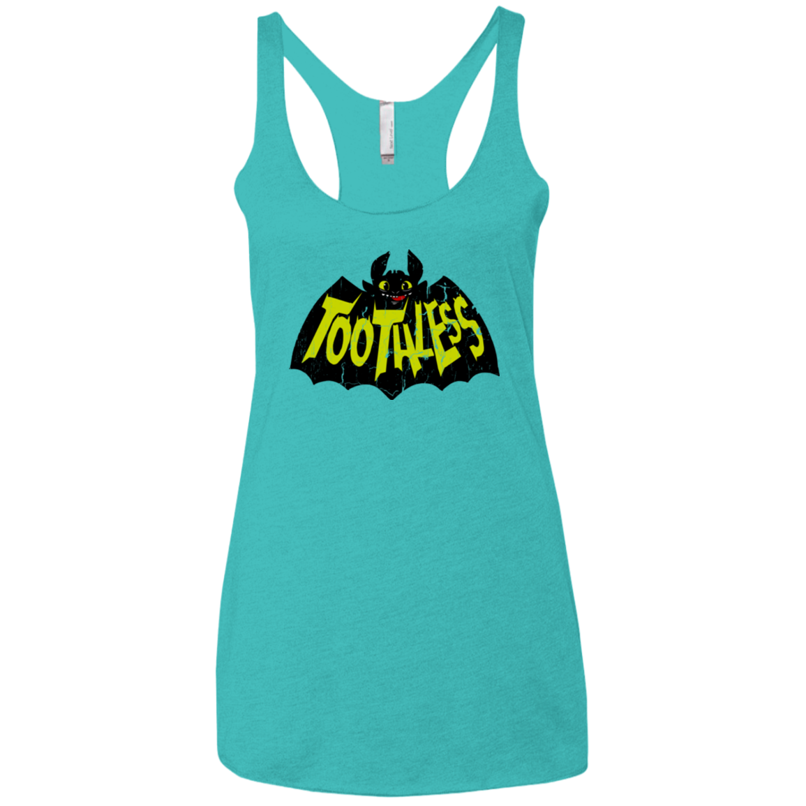 The Dark Dragon Women's Triblend Racerback Tank