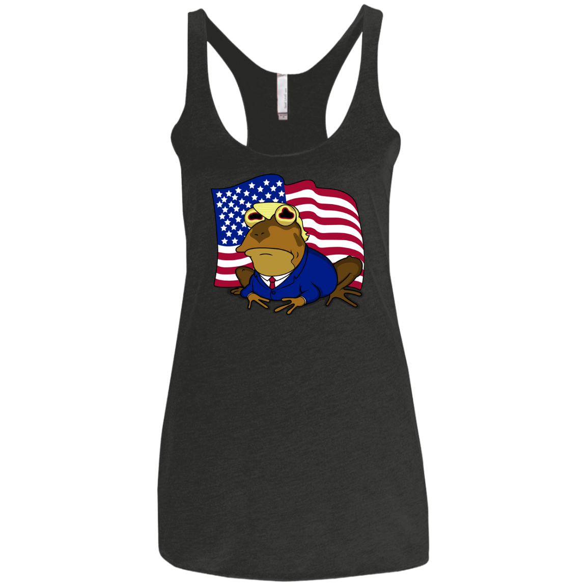 hypnotrump Women's Triblend Racerback Tank