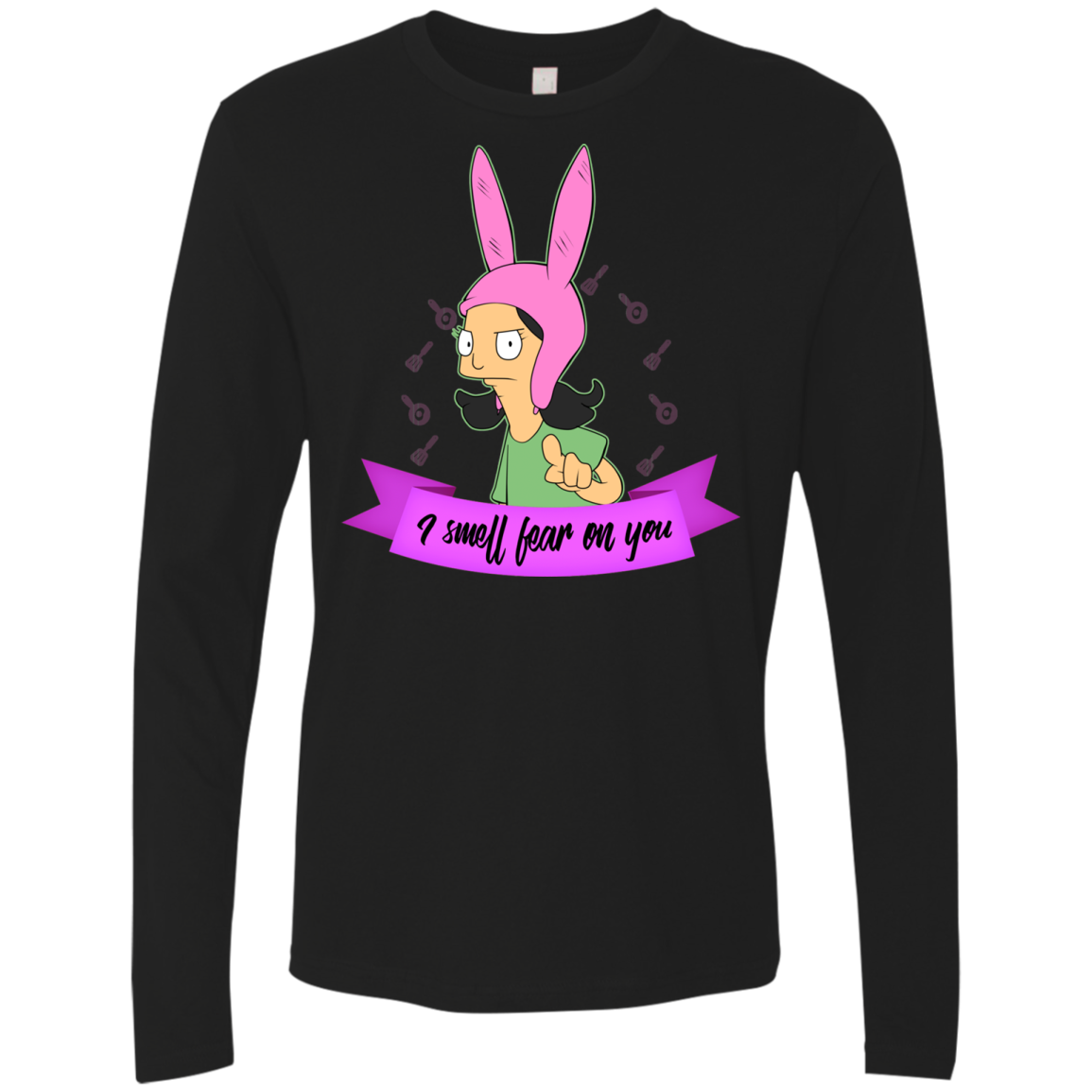 Louise Smell Fear Men's Premium Long Sleeve