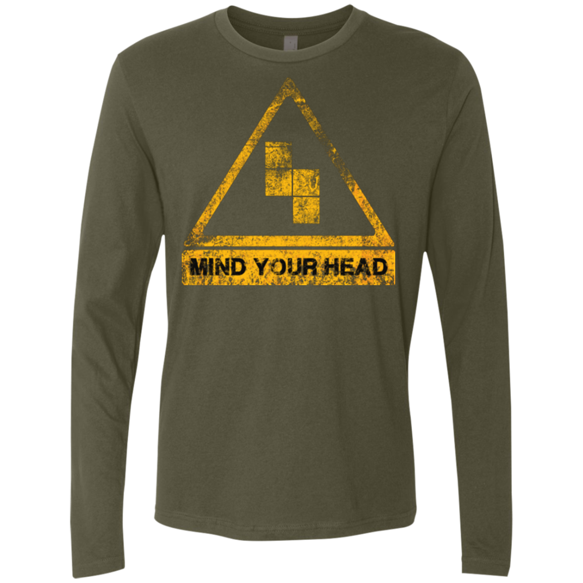 MIND YOUR HEAD Men's Premium Long Sleeve