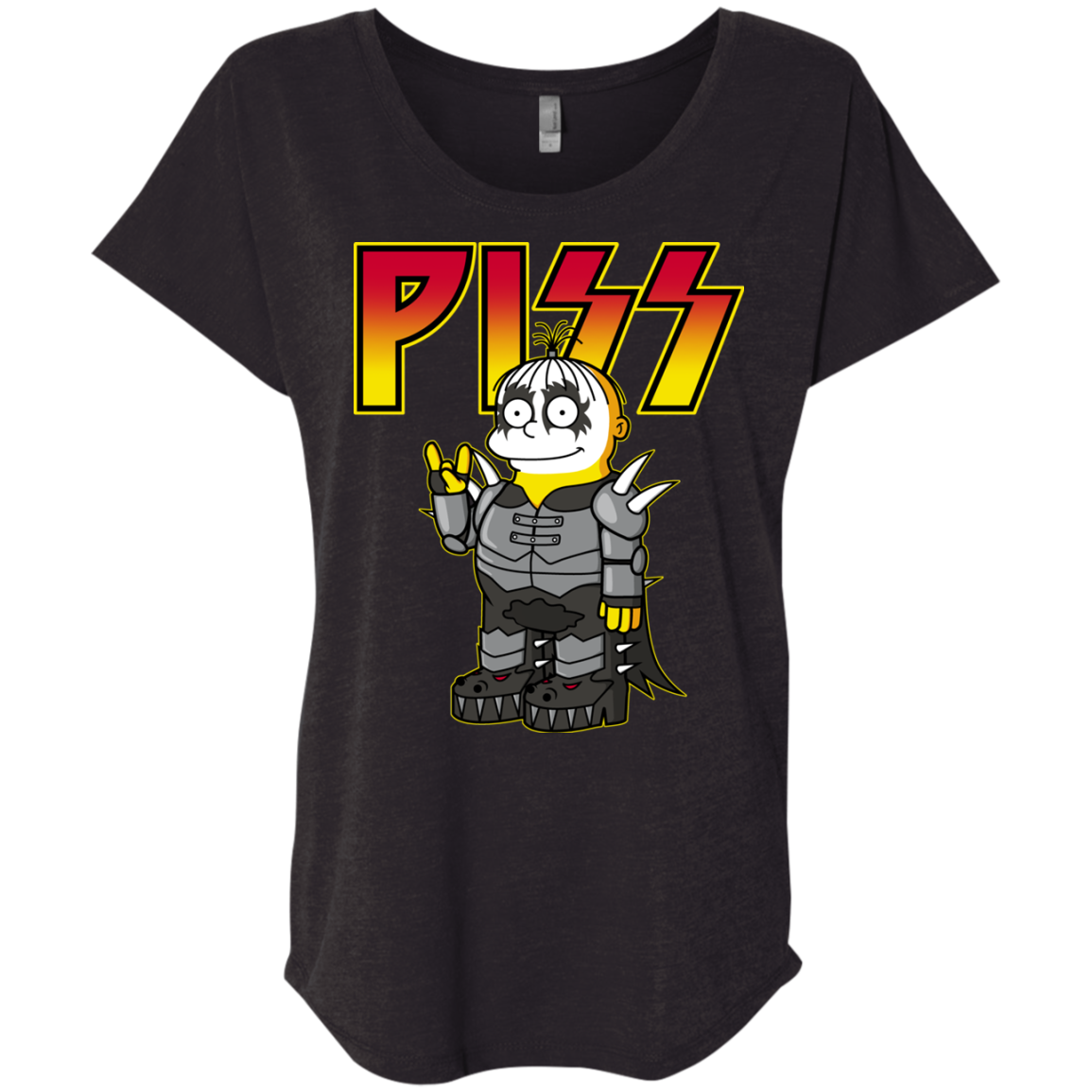 Piss Triblend Dolman Sleeve