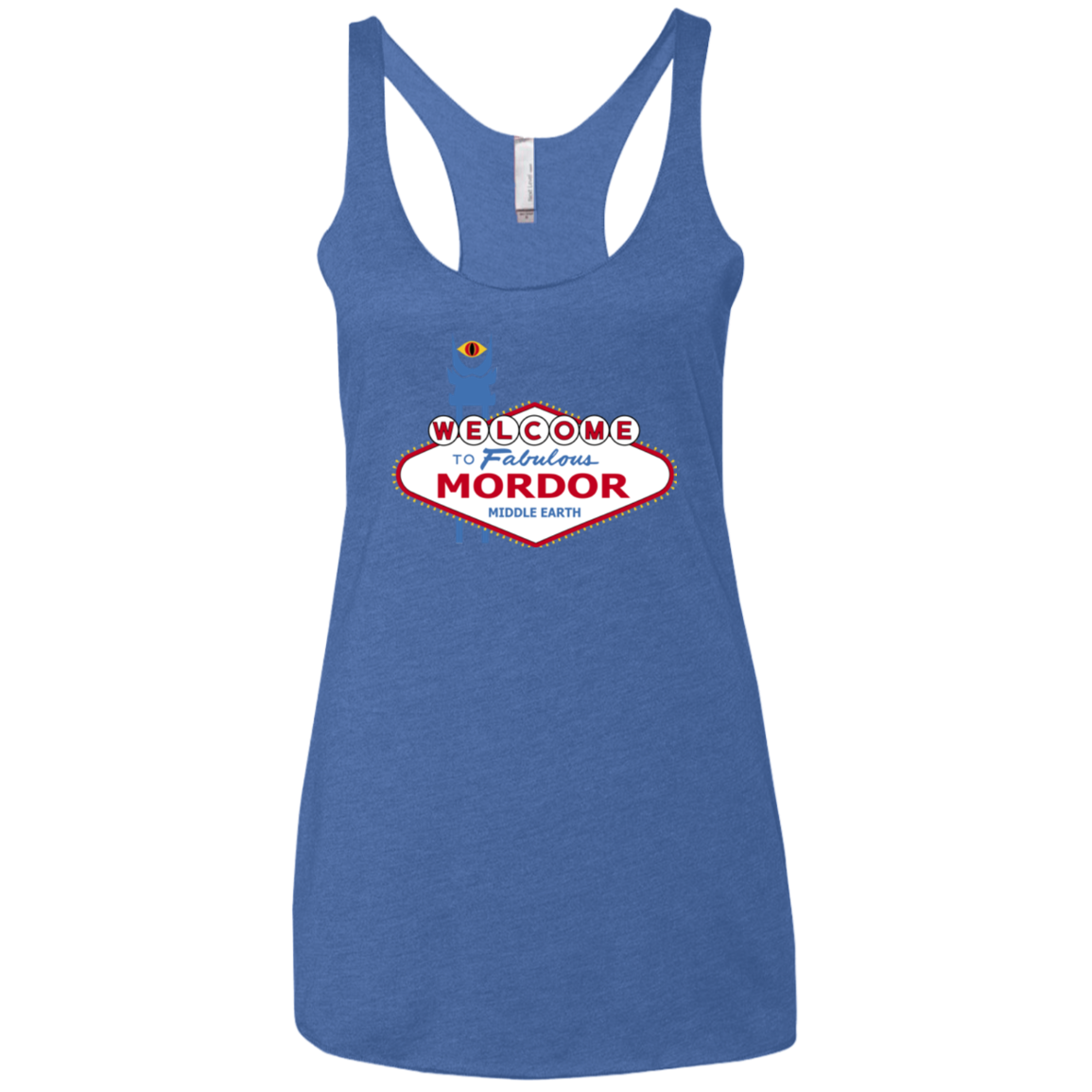 Viva Mordor Women's Triblend Racerback Tank