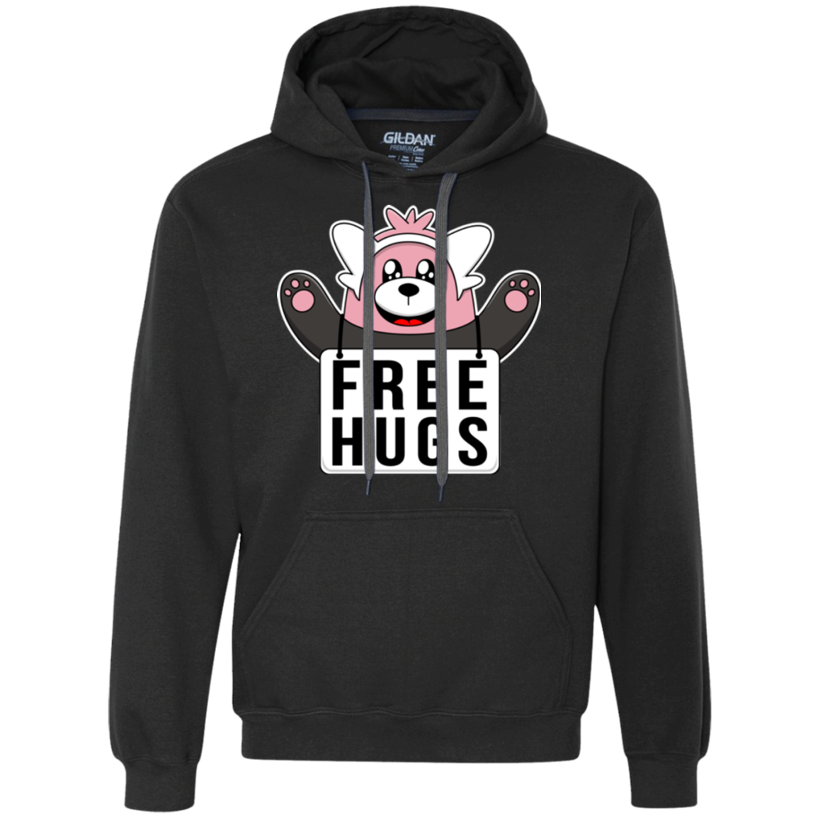Free Hugs Premium Fleece Hoodie