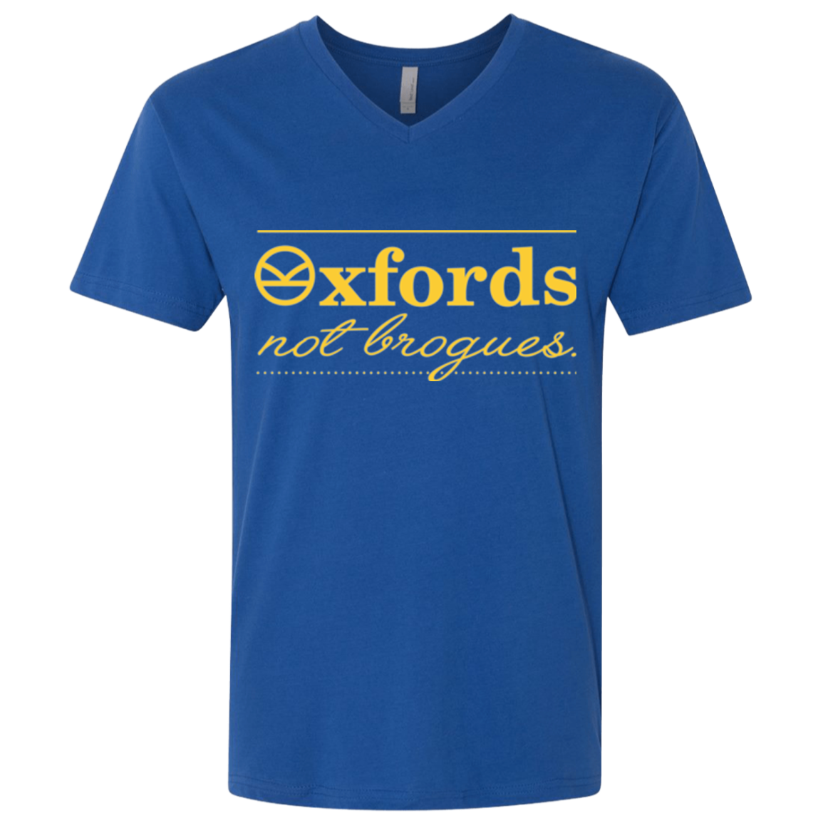 Oxfords Not Brogues Men's Premium V-Neck