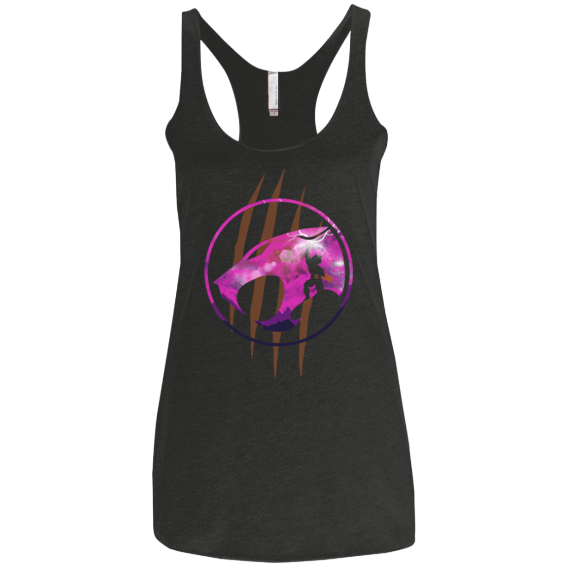 Thunder, Thunder, Thunder Women's Triblend Racerback Tank