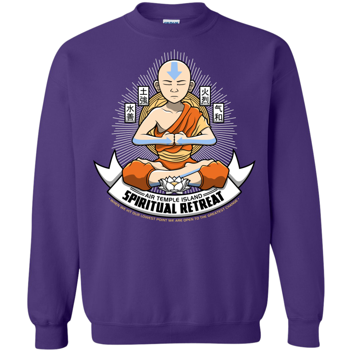 SPIRITUAL RETREATT Crewneck Sweatshirt