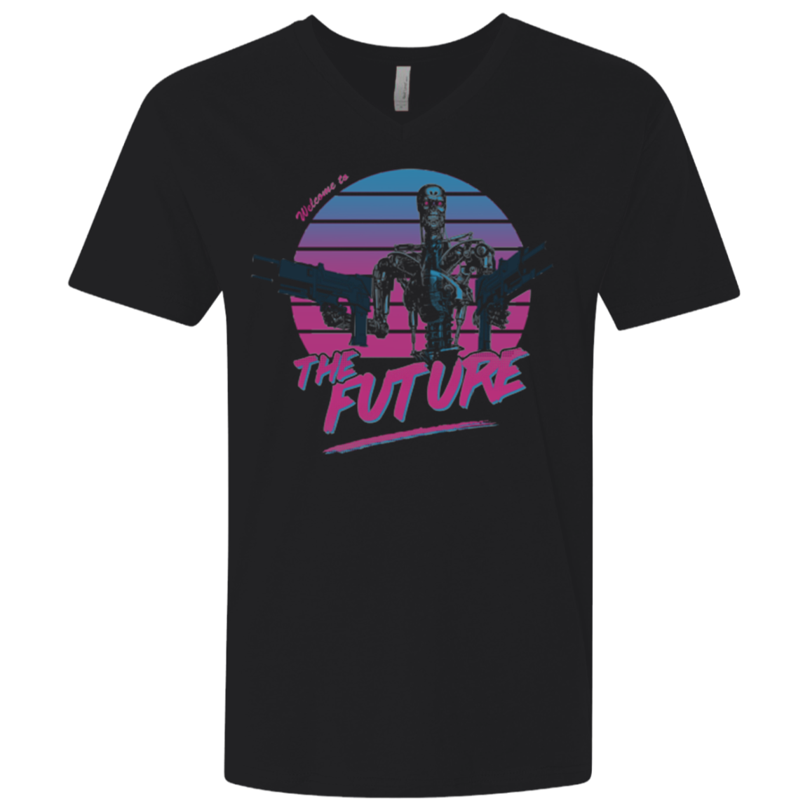 Welcome to the Future Men's Premium V-Neck