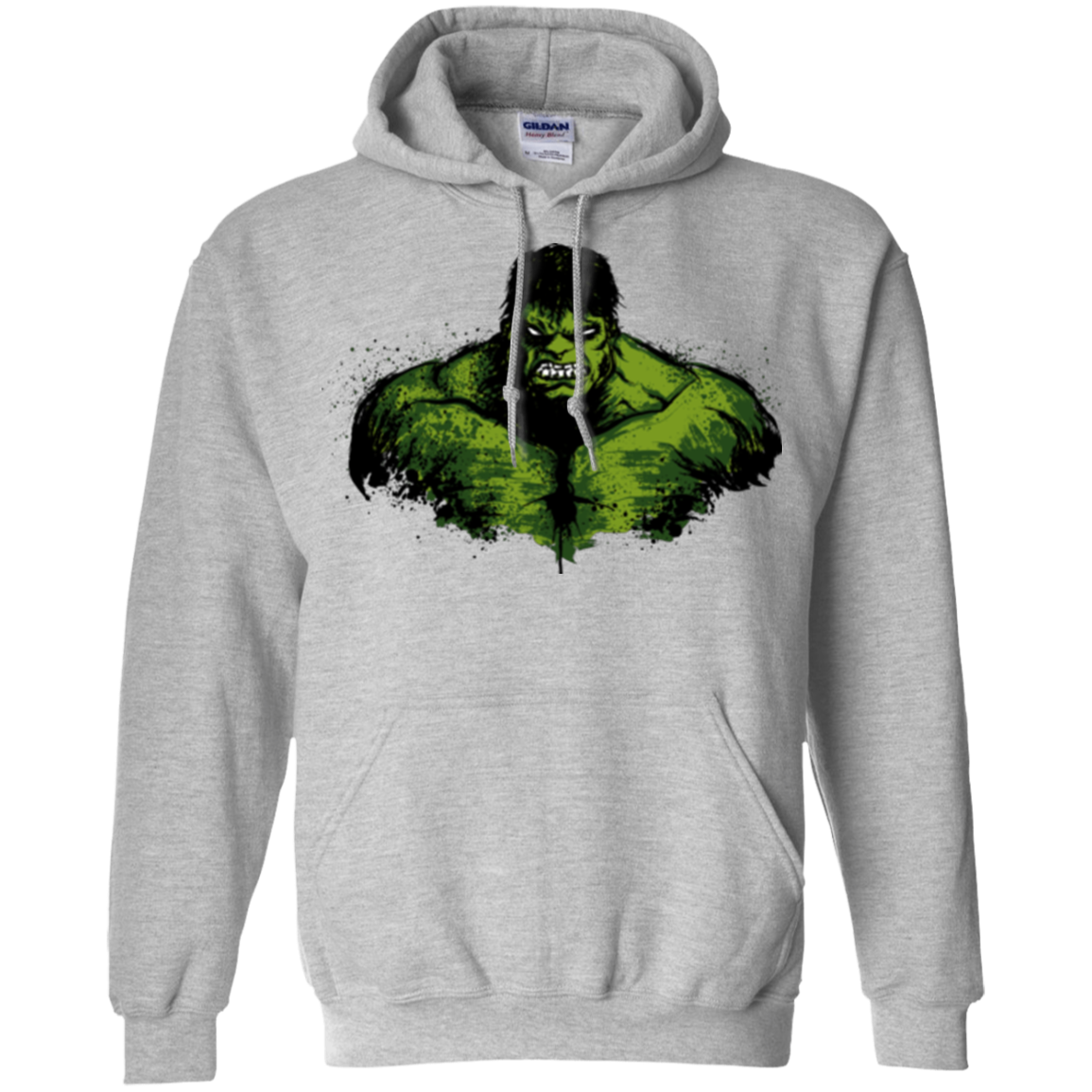 Green Fury Pullover Hoodie