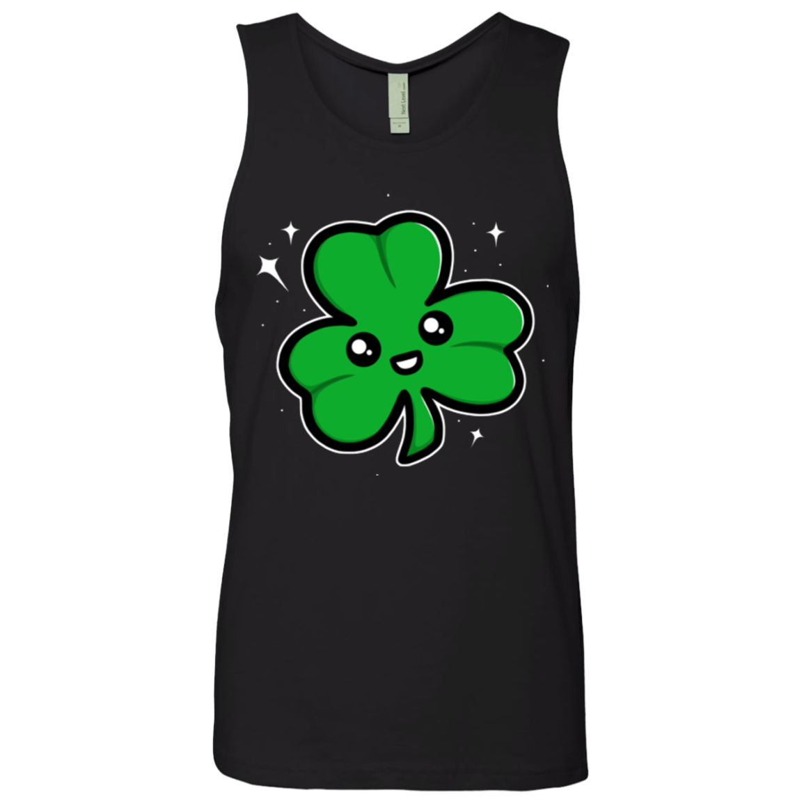 Super Cute Shamrock Men's Premium Tank Top