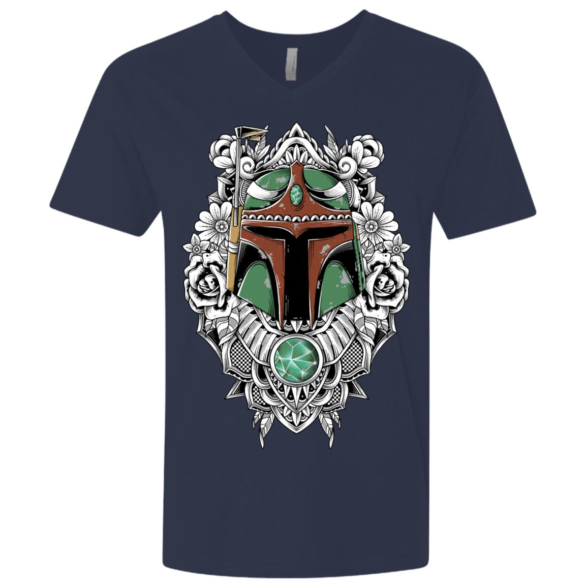 Mandalorian Warrior Men's Premium V-Neck