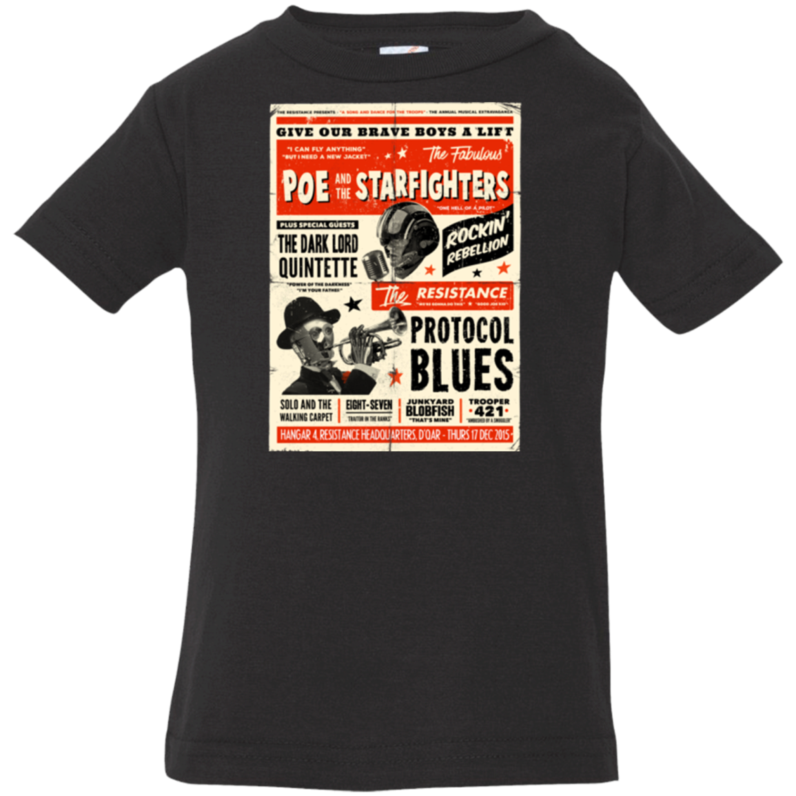 Poe and The Starfighters Infant PremiumT-Shirt