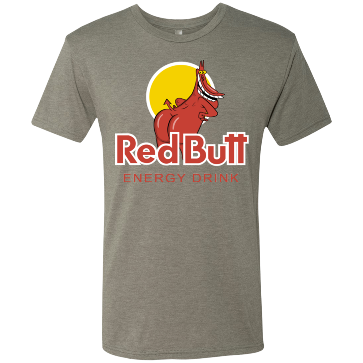 Red butt Men's Triblend T-Shirt