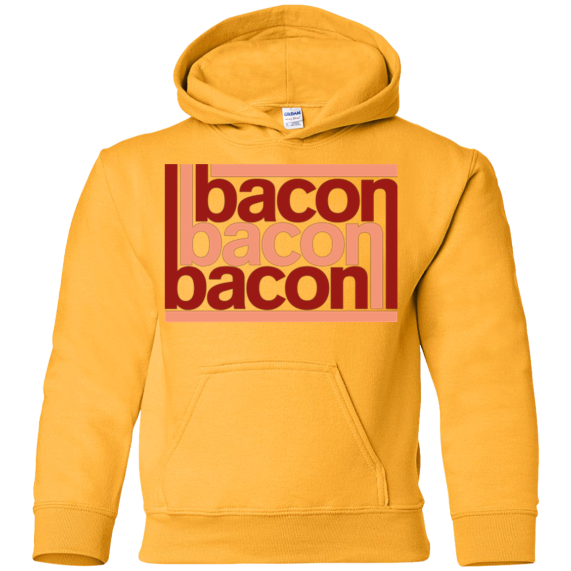 Bacon-Bacon-Bacon Youth Hoodie