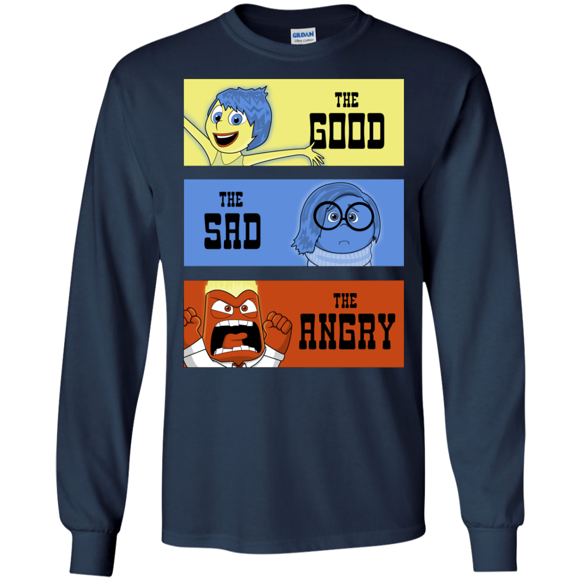 The Good, the Sad & the Angry Men's Long Sleeve T-Shirt