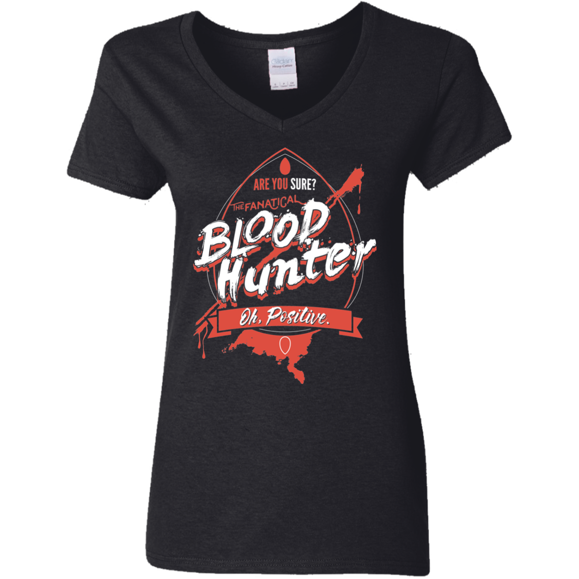 Blood Hunter Women's V-Neck T-Shirt