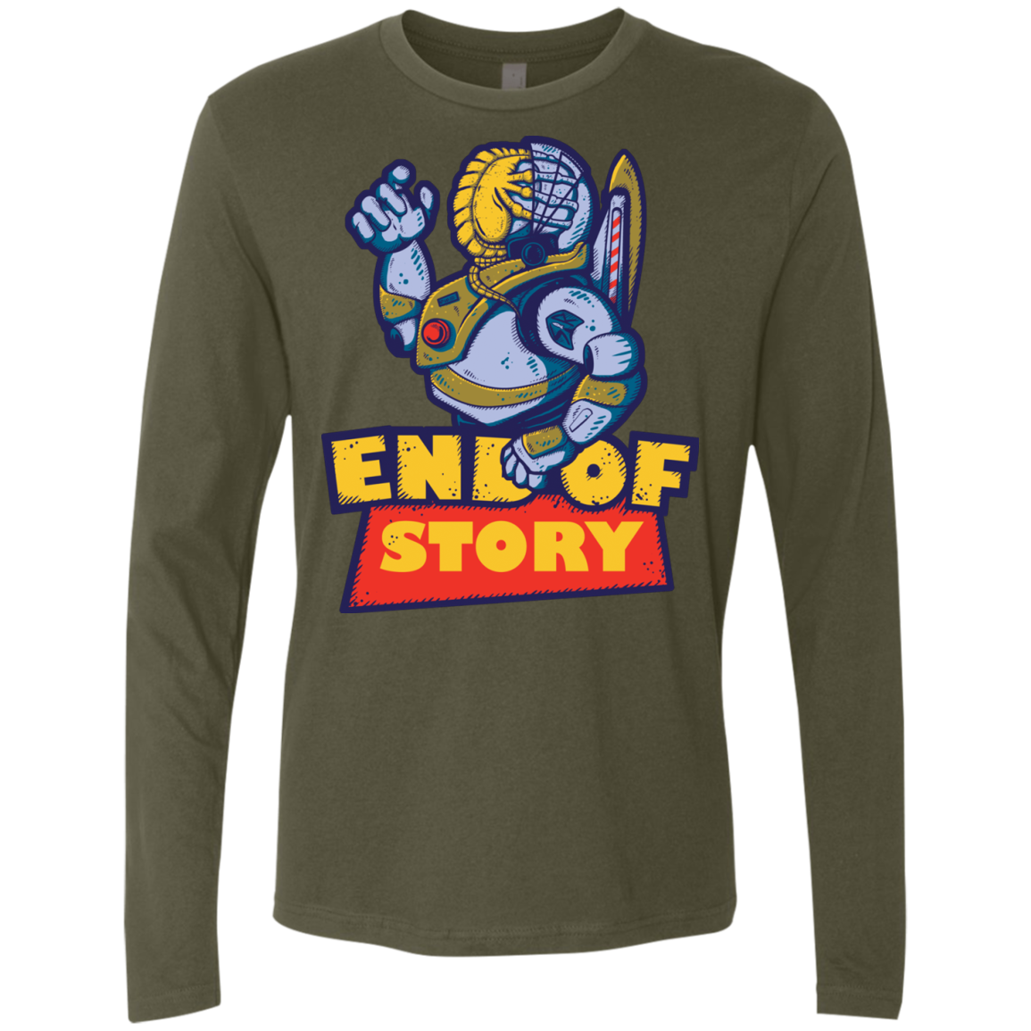 END OF STORY Men's Premium Long Sleeve
