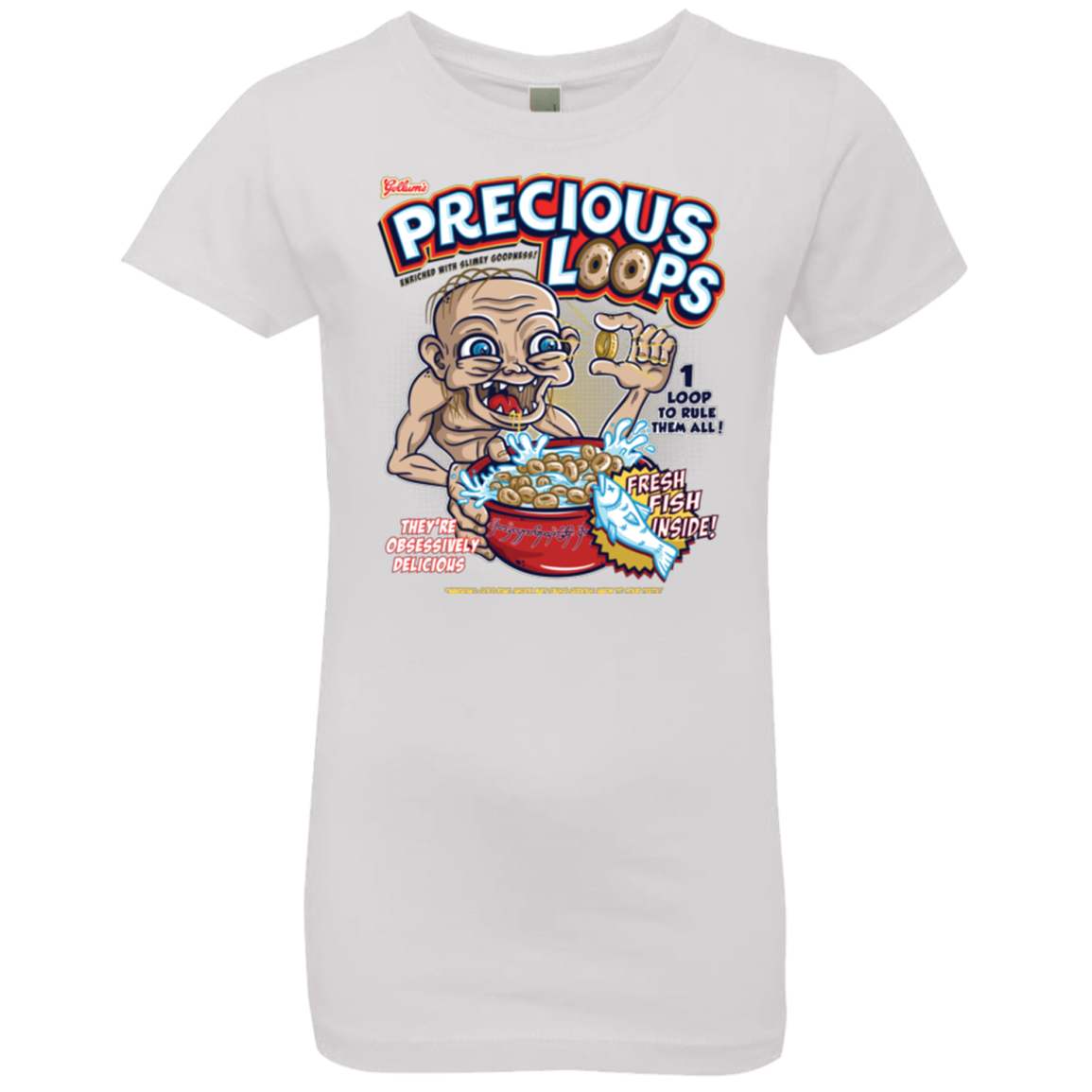 Precious Loops Girls Premium T-Shirt