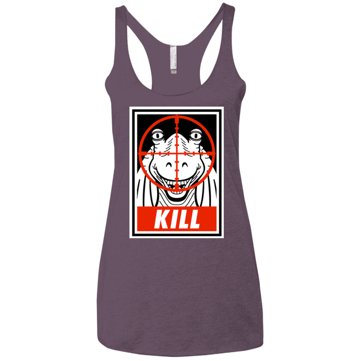 Kill Women's Triblend Racerback Tank
