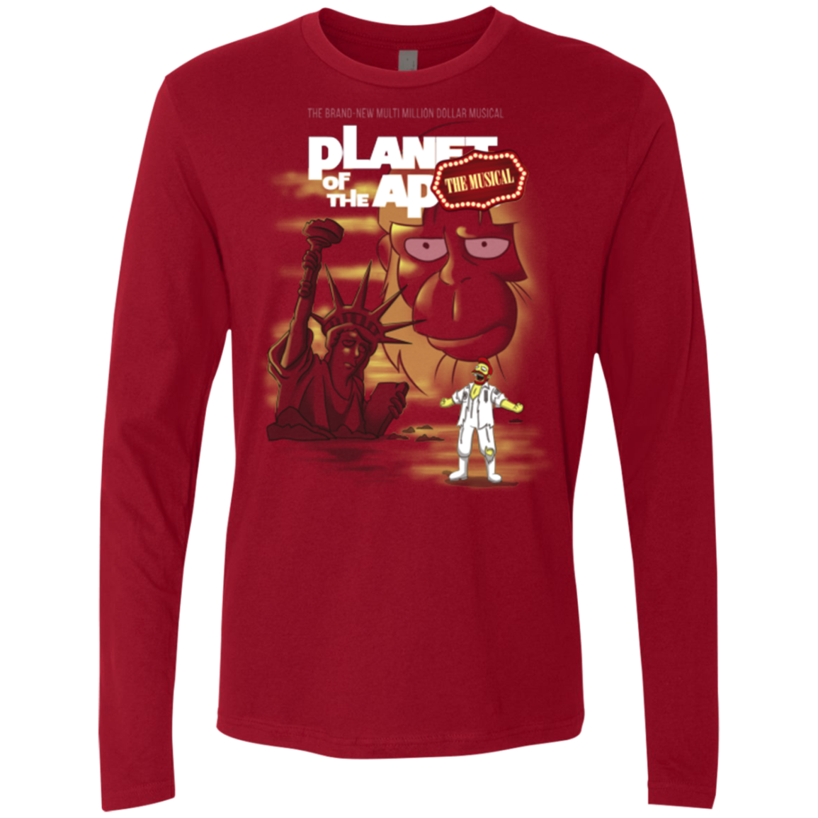The new multimillion dollar musical Men's Premium Long Sleeve