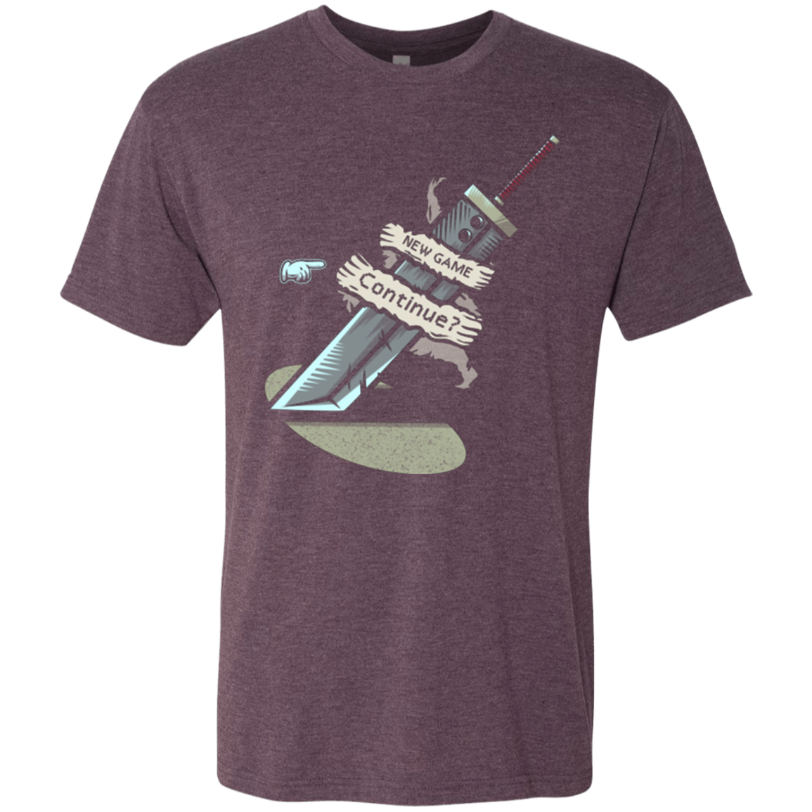 Continue Men's Triblend T-Shirt