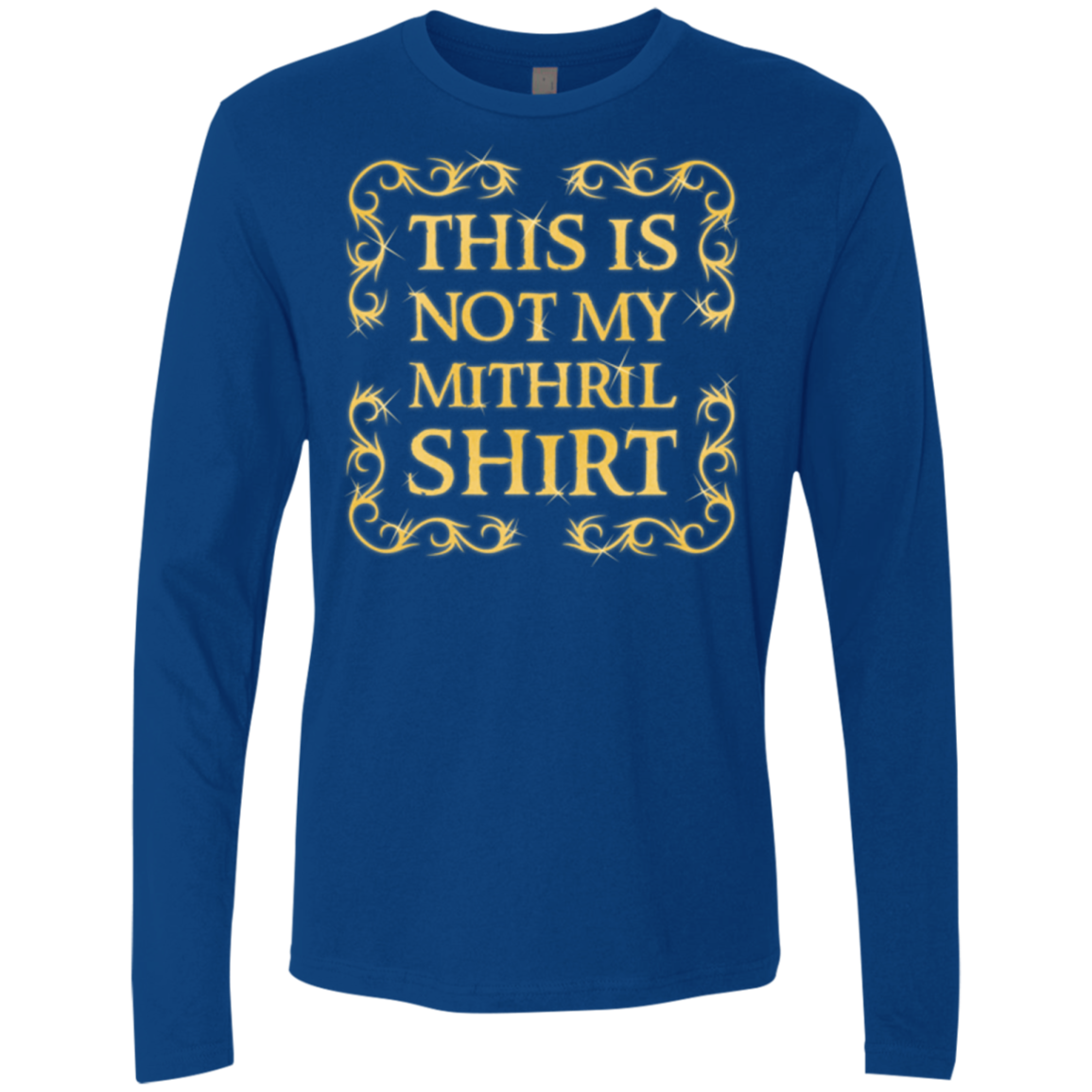 Not my shirt Men's Premium Long Sleeve