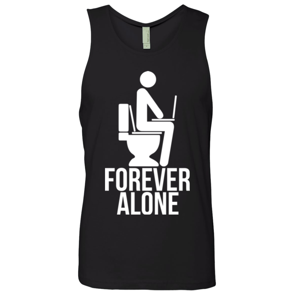 Forever alone Men's Premium Tank Top