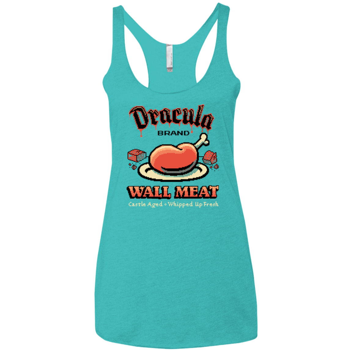 Wall Meat Women's Triblend Racerback Tank