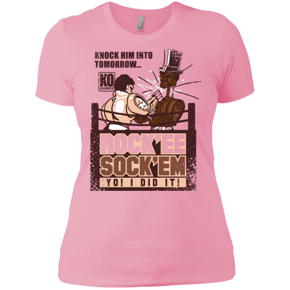 Rockee Sockem Women's Premium T-Shirt