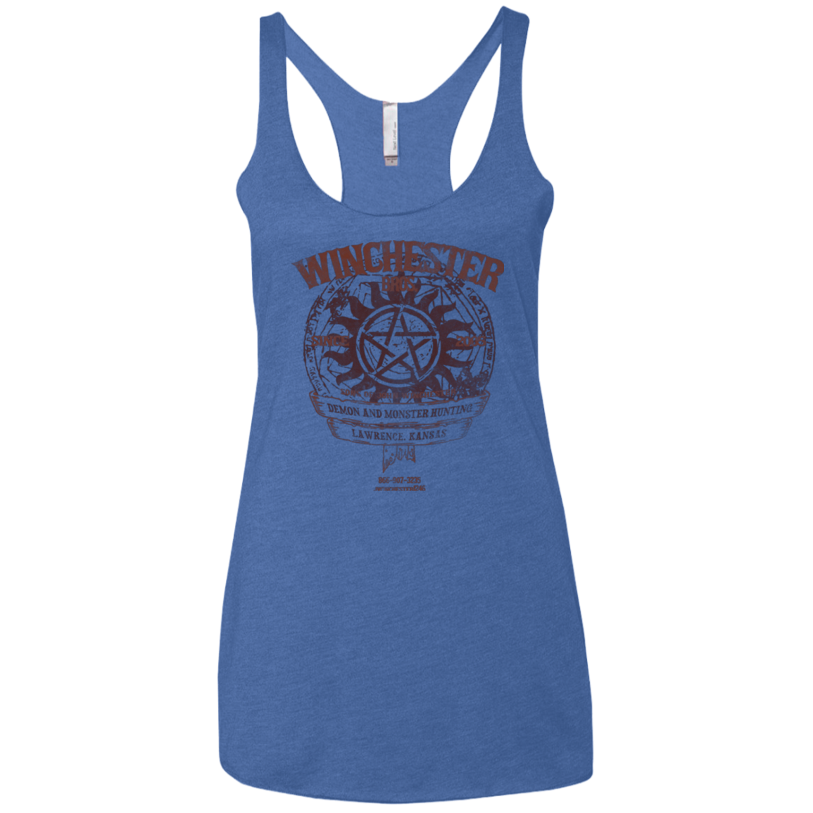 Winchester Bros Women's Triblend Racerback Tank