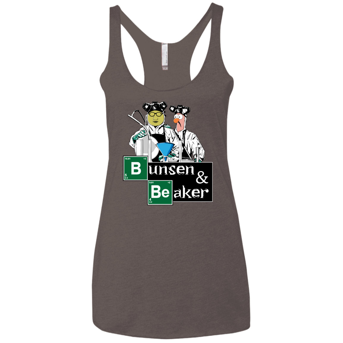 Bunsen & Beaker Women's Triblend Racerback Tank