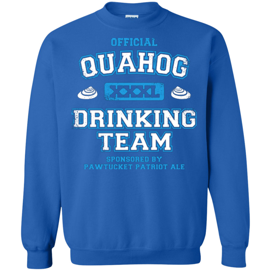 Quahog Drinking Team Crewneck Sweatshirt