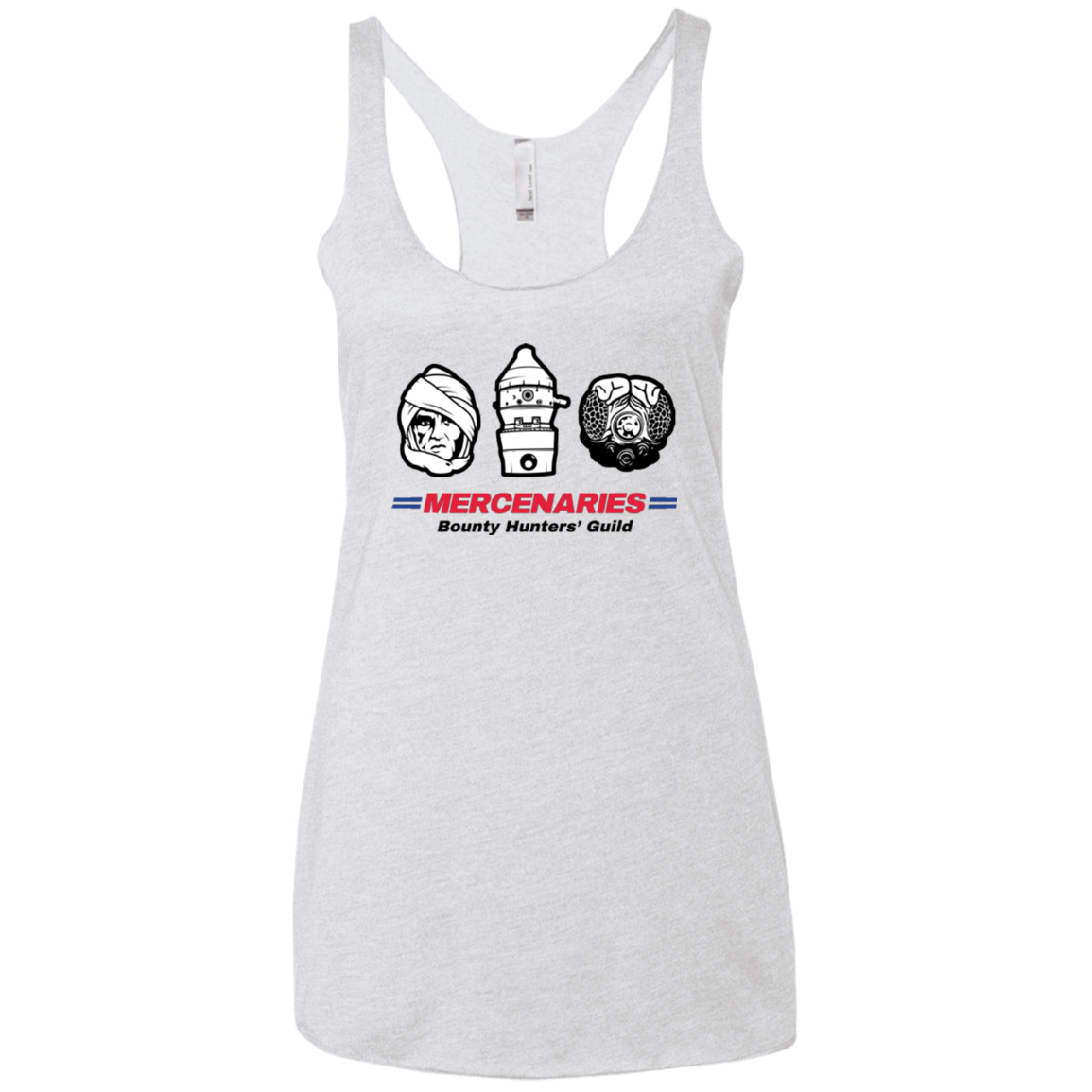 Mercs 2 Women's Triblend Racerback Tank