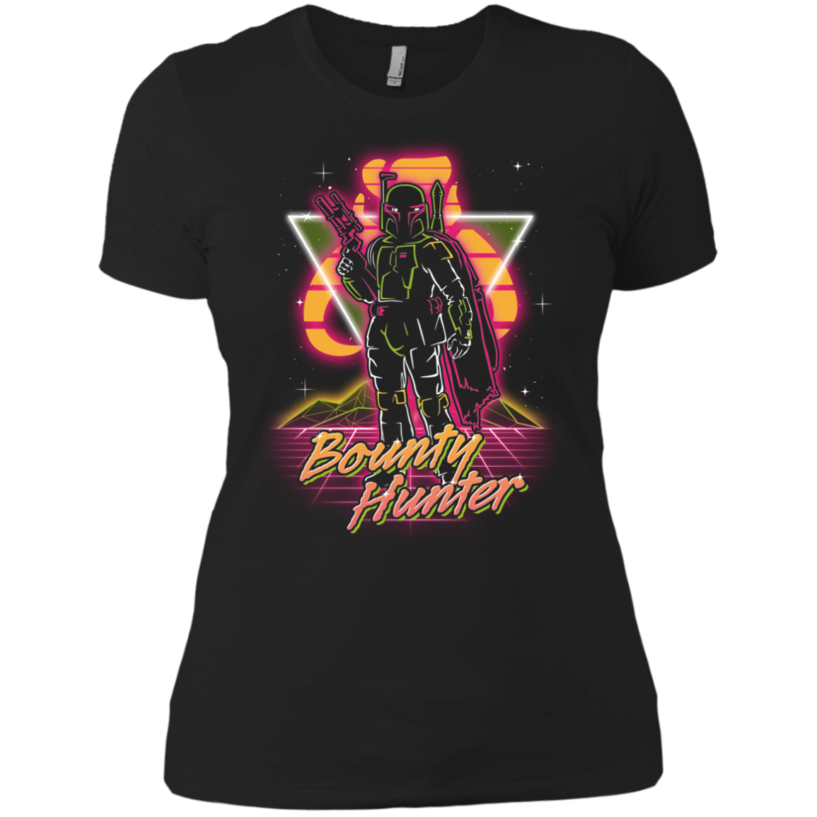 Retro Bounty Hunter Women's Premium T-Shirt