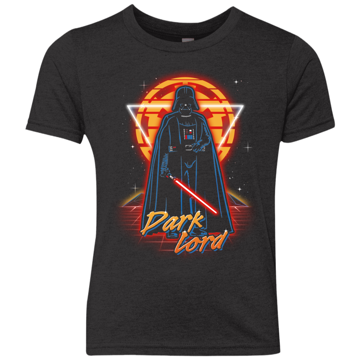 Retro Dark Lord Youth Triblend T-Shirt
