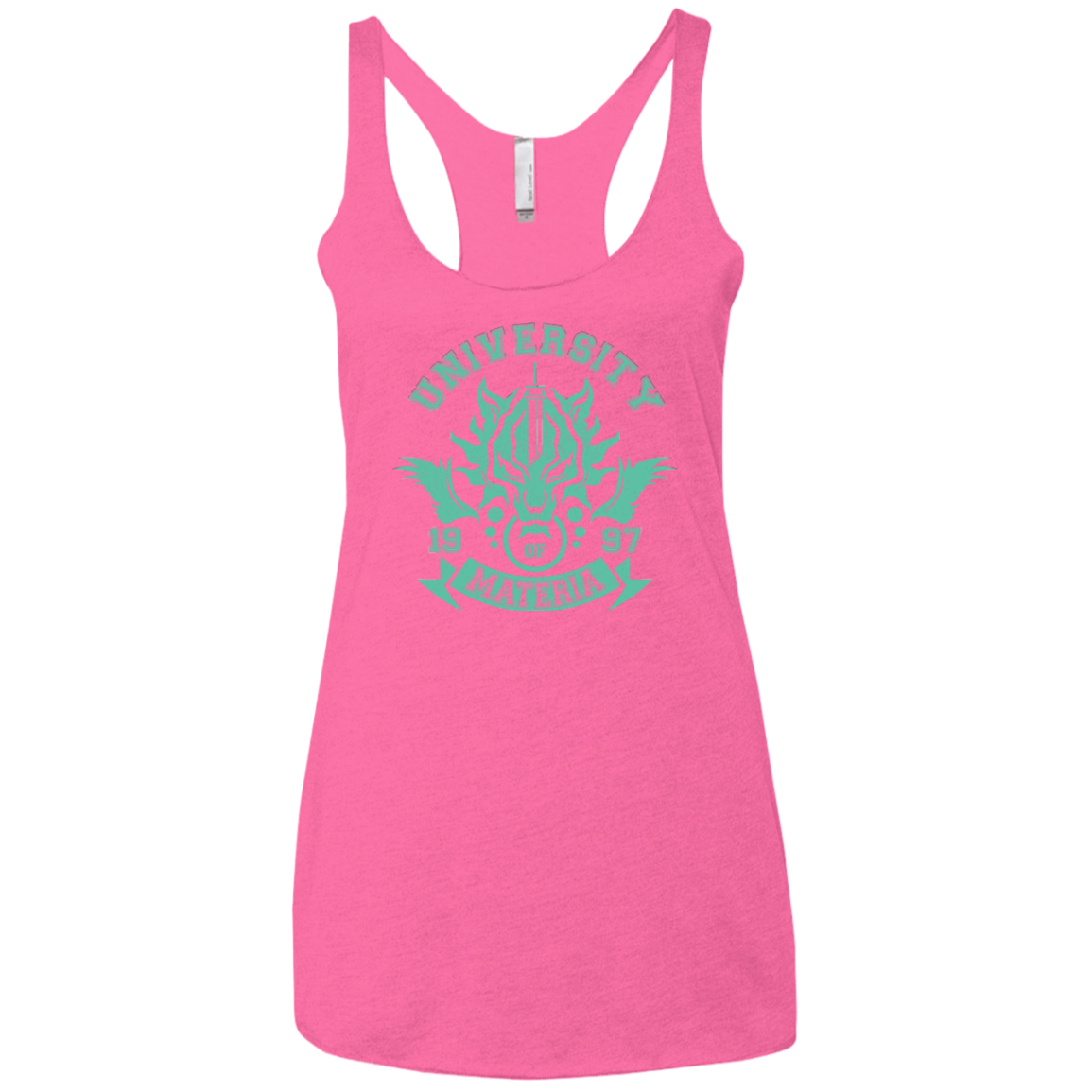University of Materia Women's Triblend Racerback Tank
