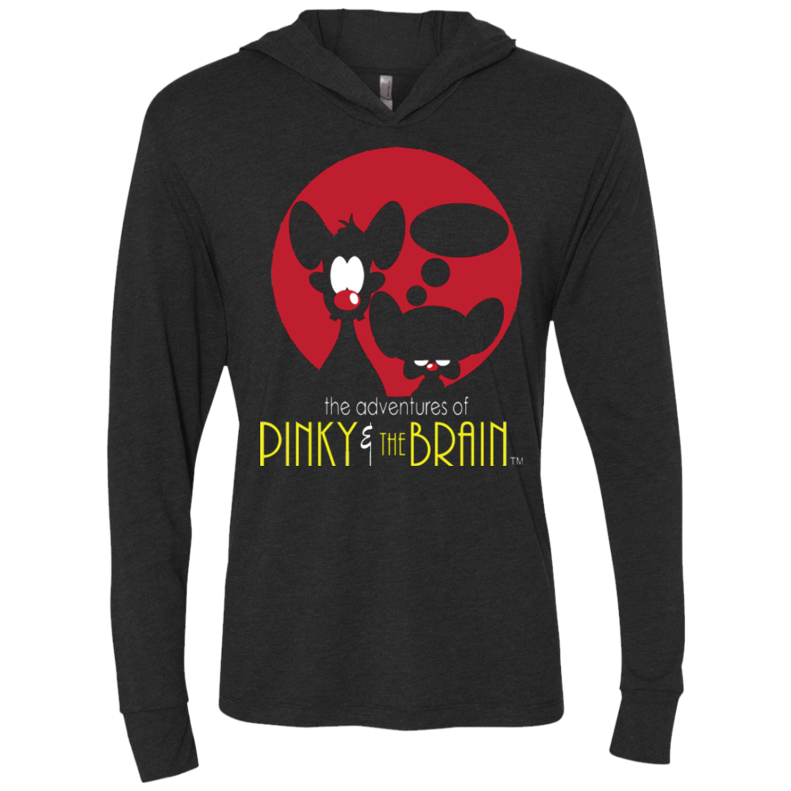 Evil Masterminds Triblend Long Sleeve Hoodie Tee