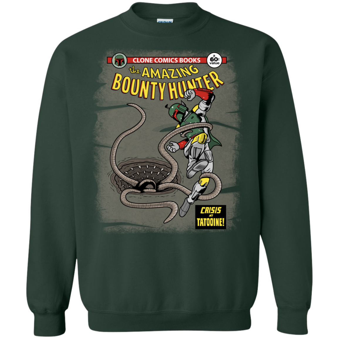 The Amazing Bounty Hunter Crewneck Sweatshirt