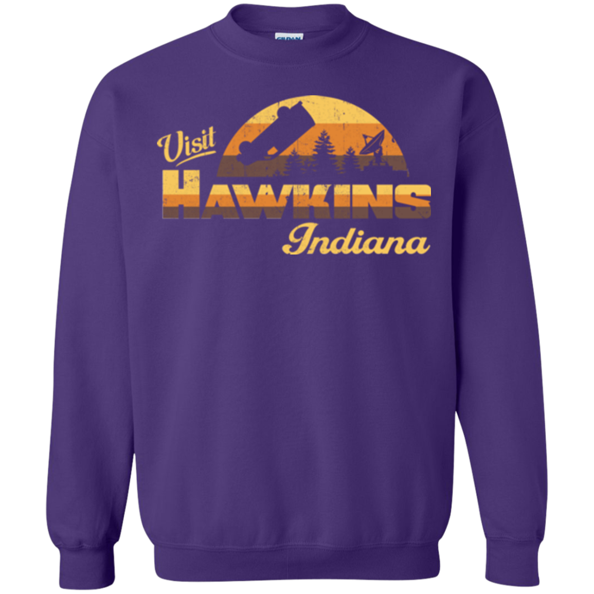 Visit Hawkins Crewneck Sweatshirt