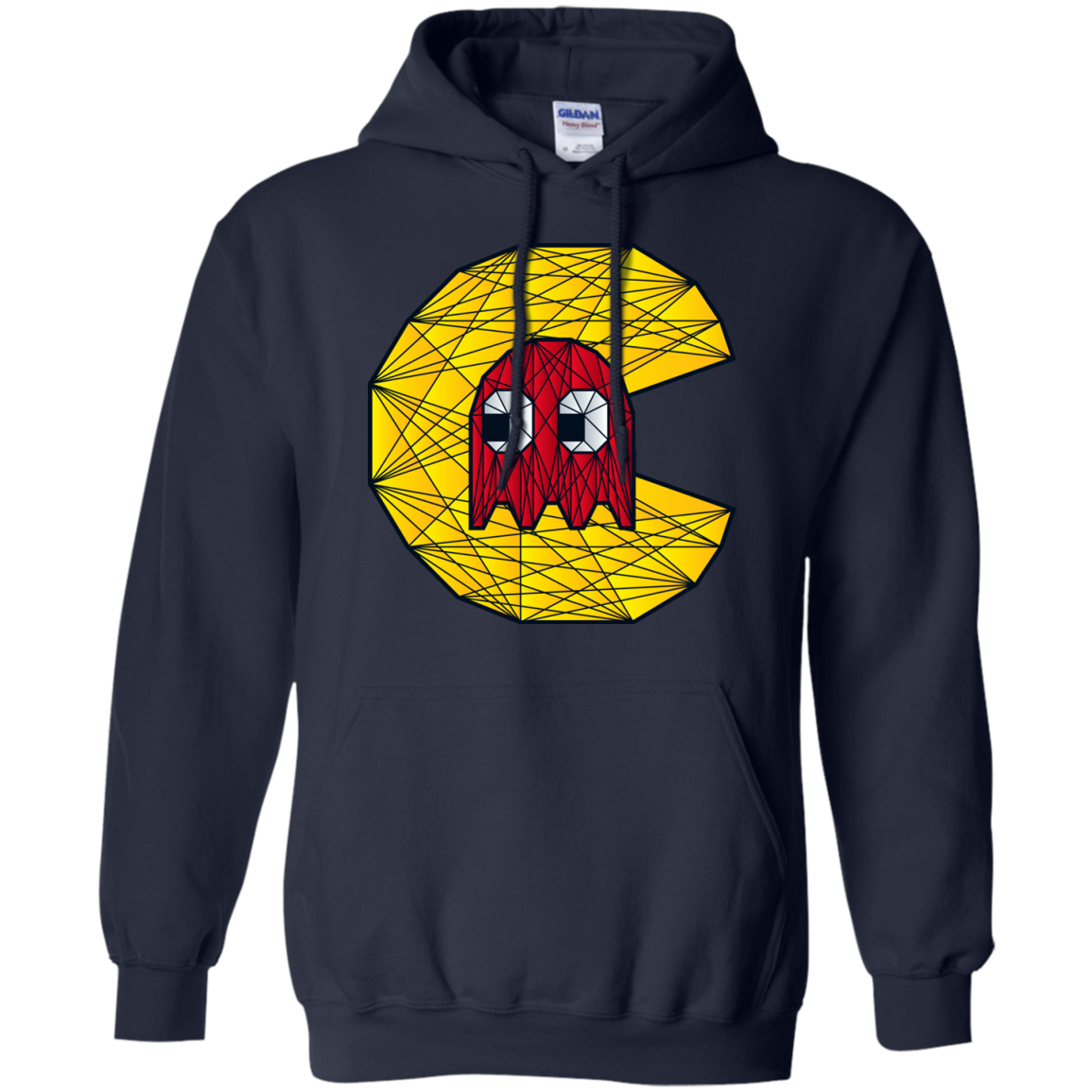 Poly Pac Man Pullover Hoodie